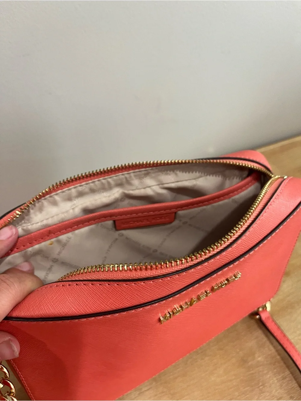 Michael Kors compact saffiano