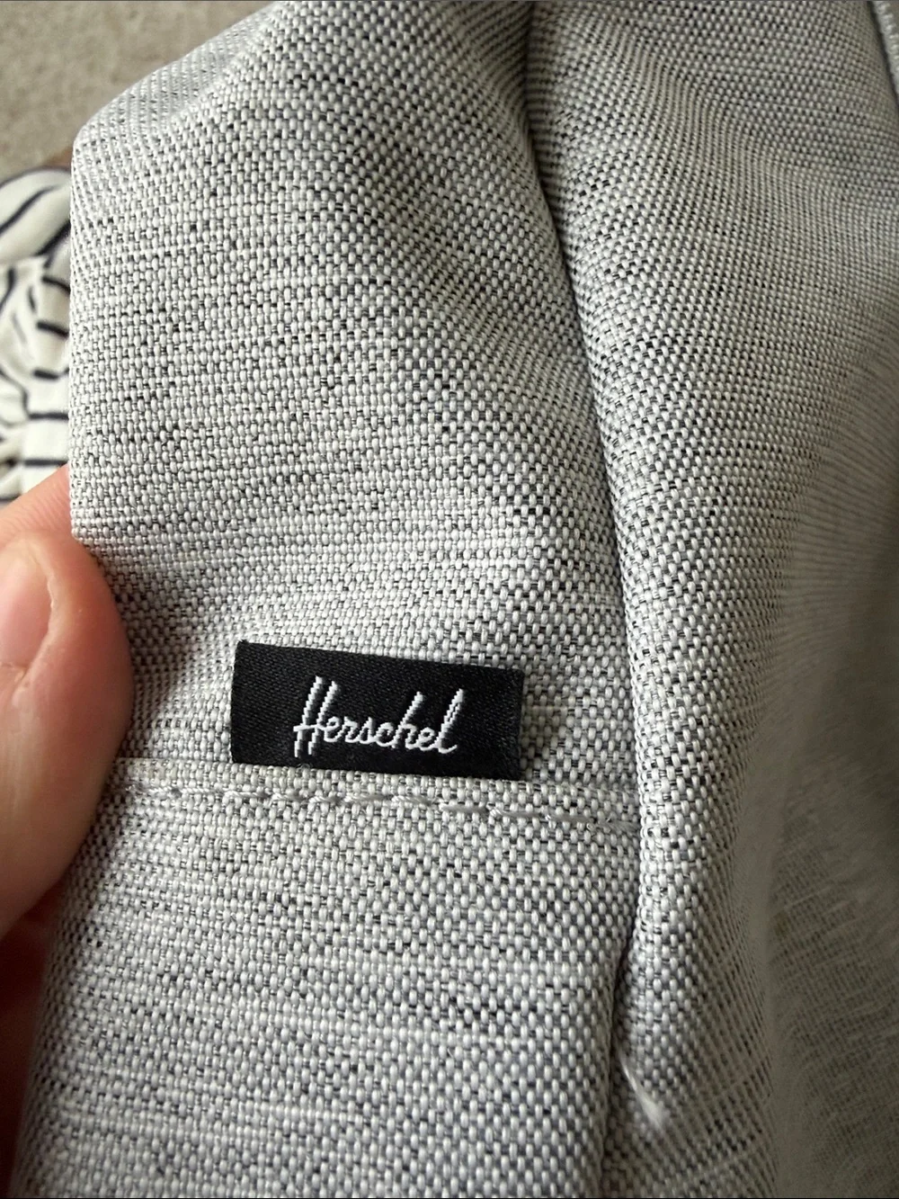 Herschel Supply Company stains straps