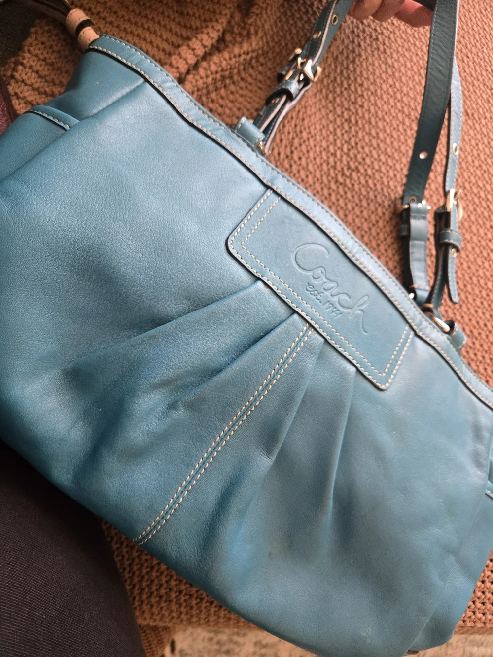 Coach soft teal