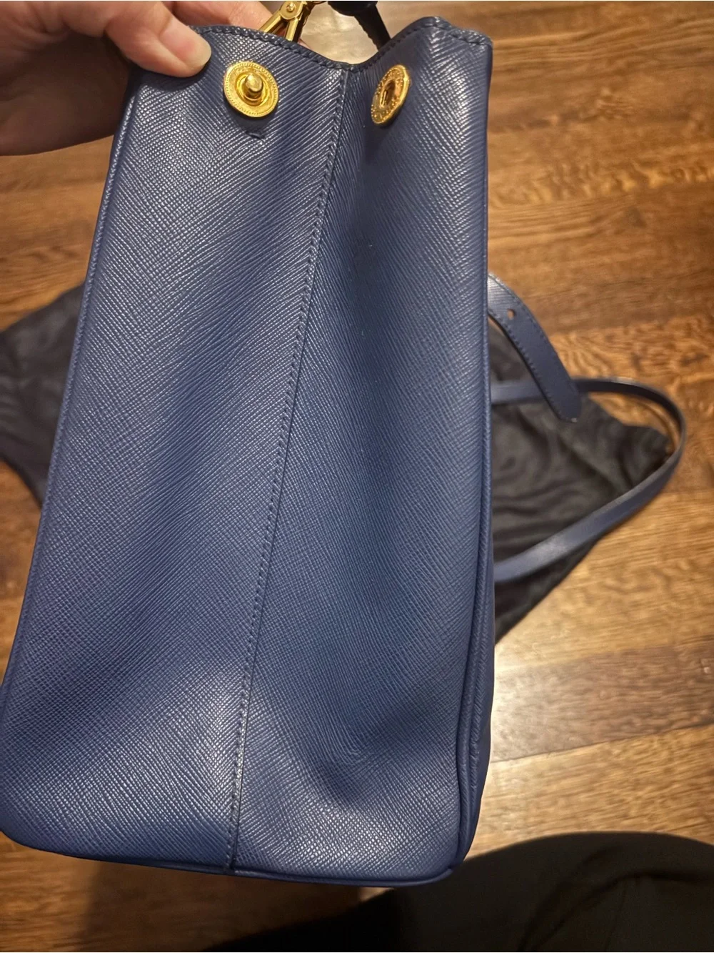 Prada structured satchel