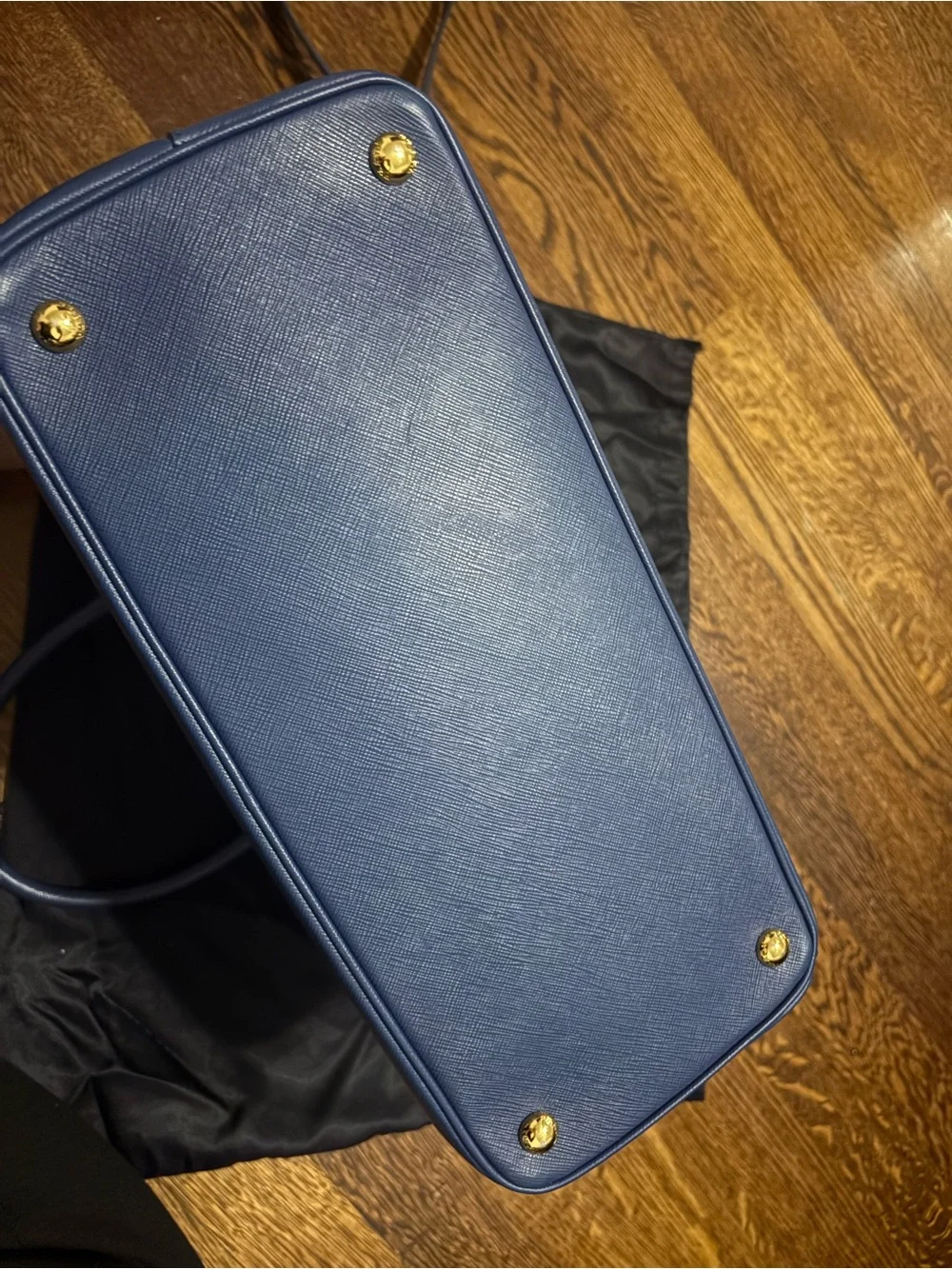 Prada structured satchel