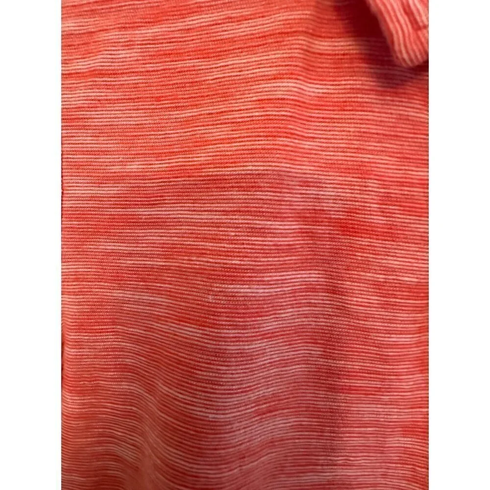 Old Navy Orange Coral Polo Shirt size S (6-7)