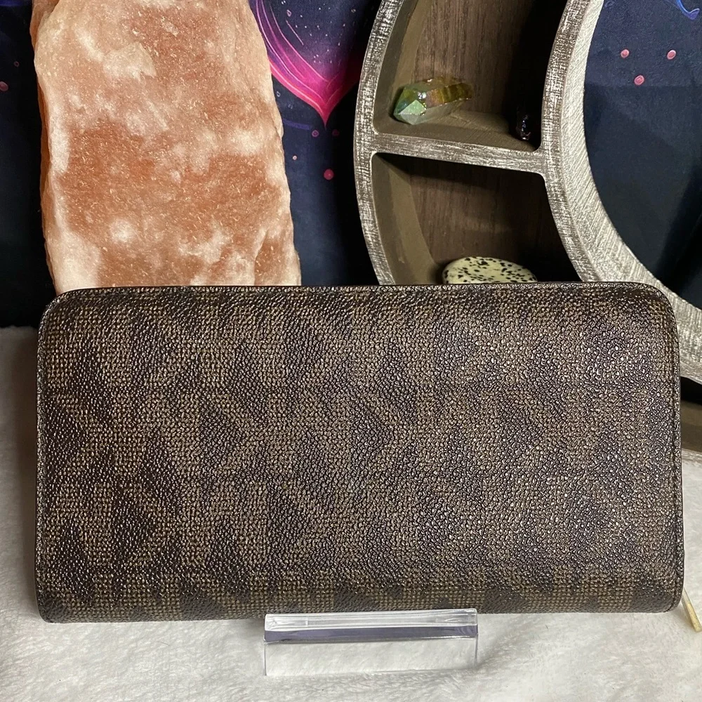 Michael Kors coated canvas