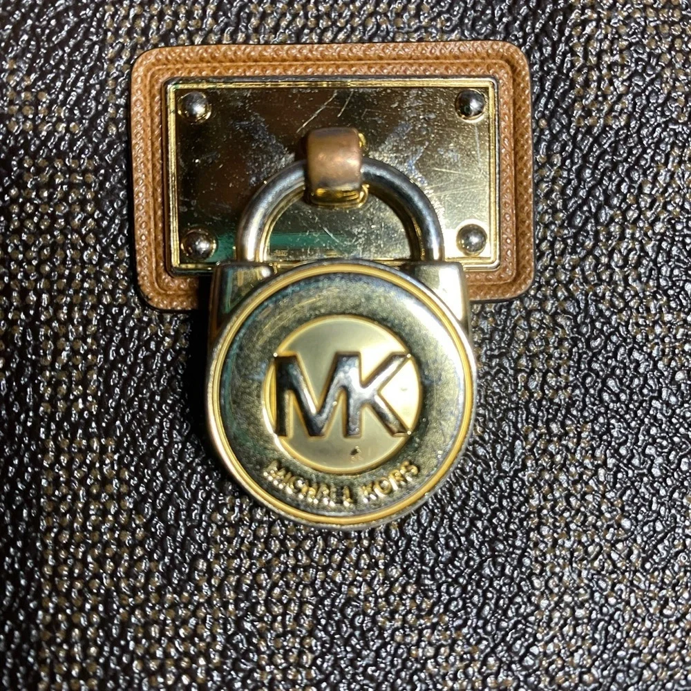 Michael Kors coated canvas