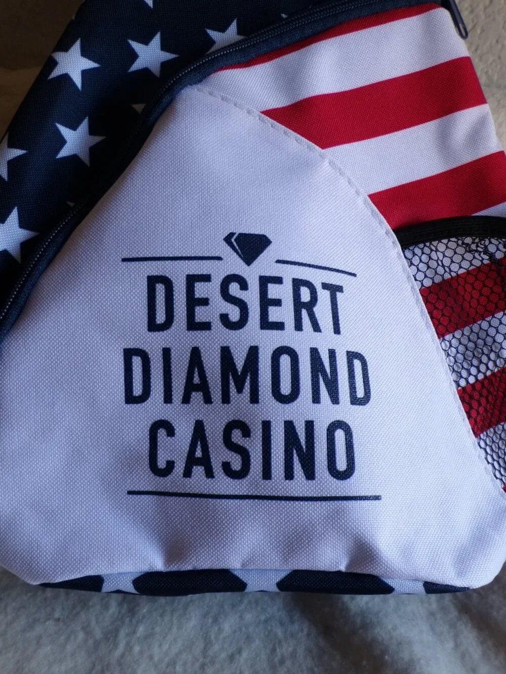 Desert Diamond Casino Promotional Giveaway Sling Bag Arizona 4th of July Only
