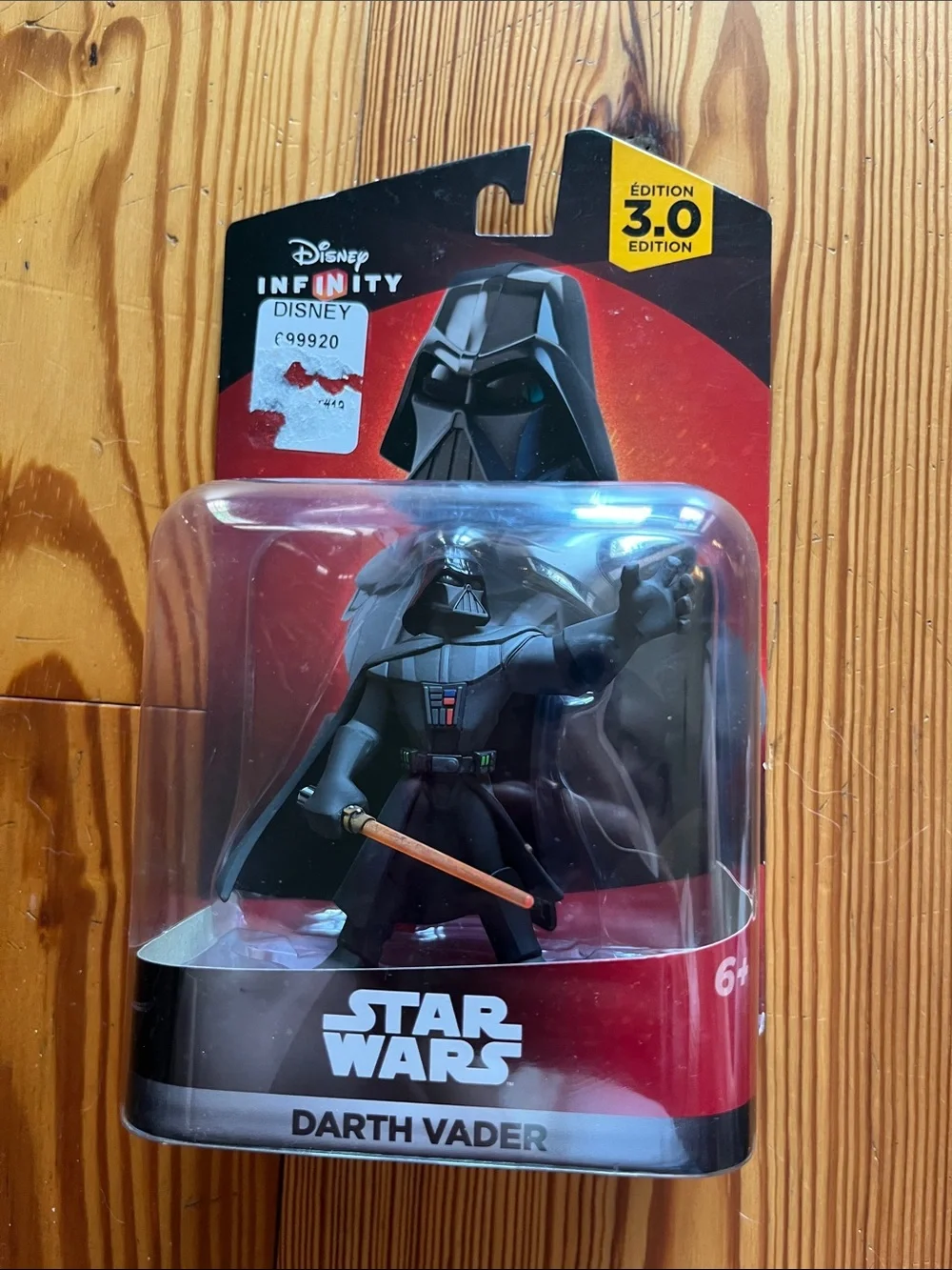 Disney Star Wars Darth Vader Figure - Black, Red, Orange