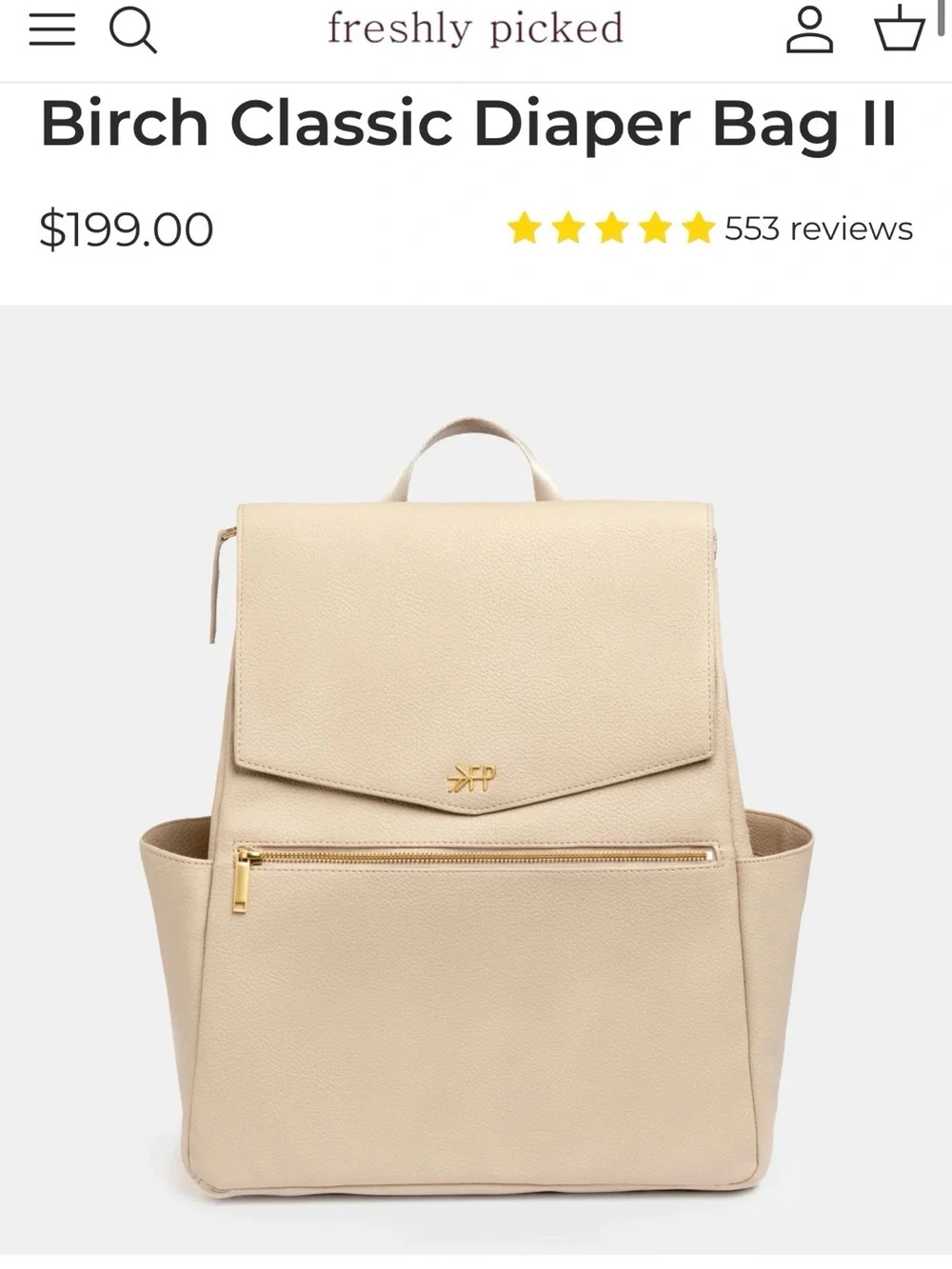 Freshly Picked Classic II Backpack in Birch