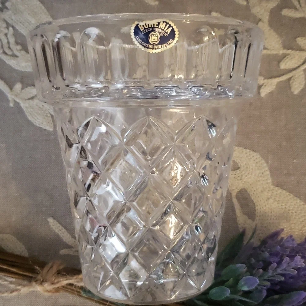 bohemian crystal vtg bohemia