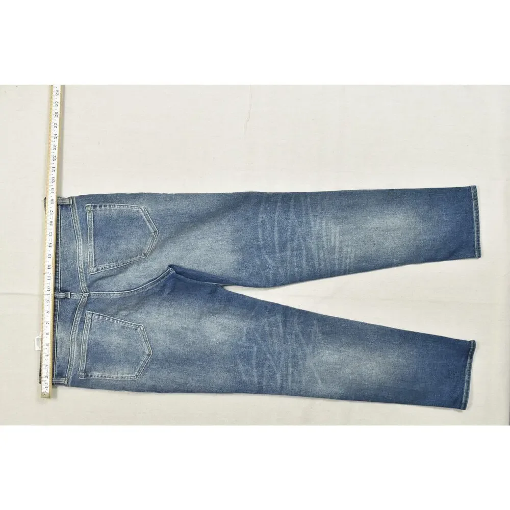 Banana Republic Men's Slim Fit Jeans 34x32 Blue Medium Wash Denim Lyocell Blend