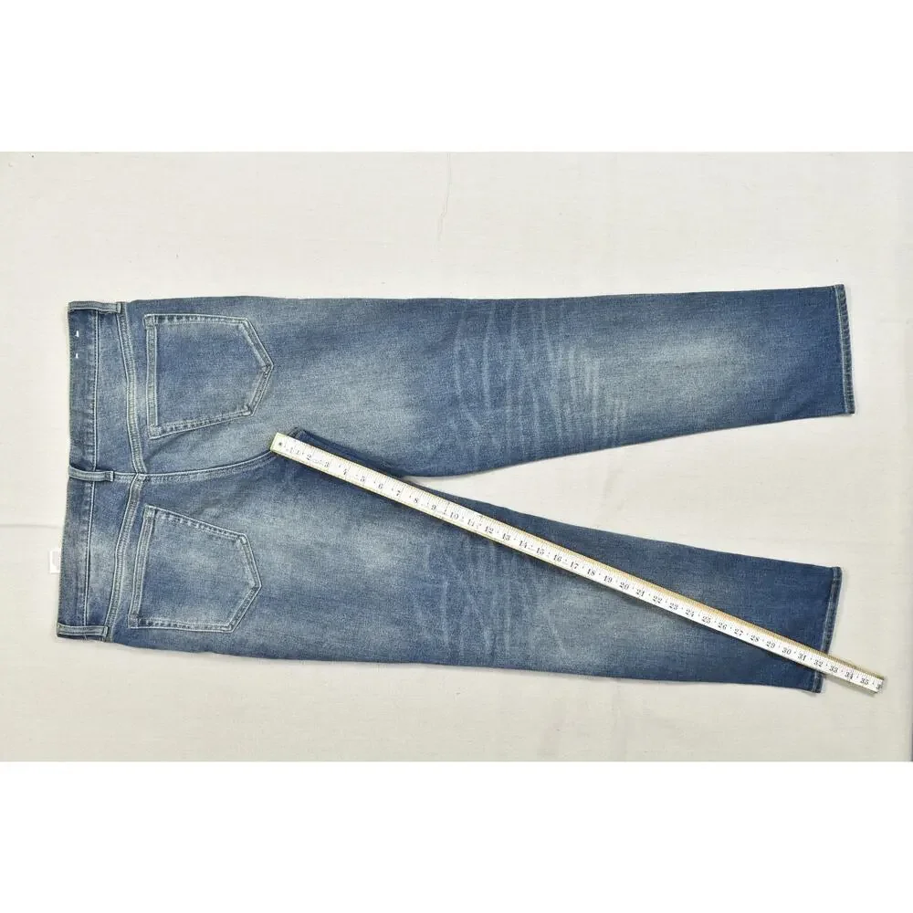 Banana Republic Men's Slim Fit Jeans 34x32 Blue Medium Wash Denim Lyocell Blend