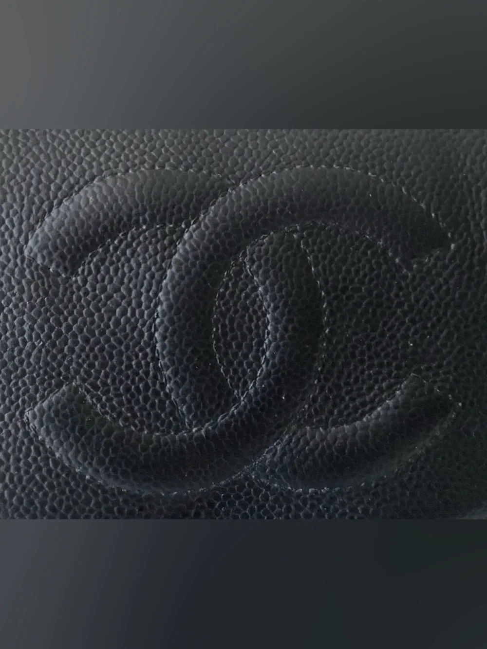 CHANEL authentic caviar