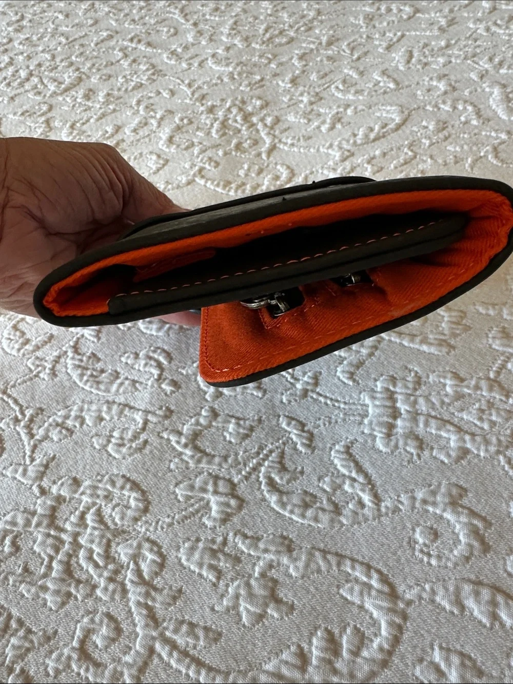 Laflore Paris - Moimoi: Elegant Black Cork Jewelry Pouch *Discontinued Item*