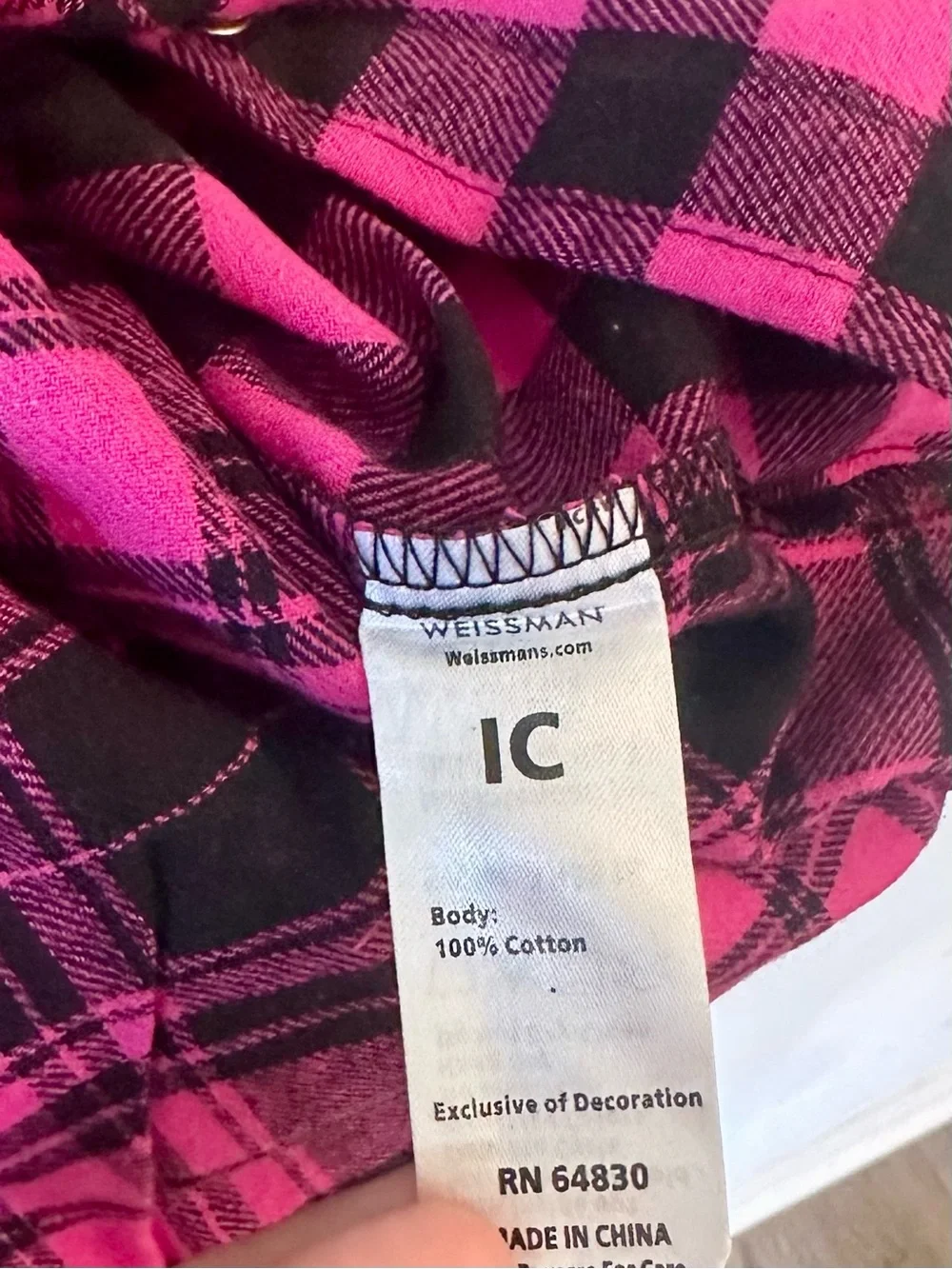 Weissman hot pink