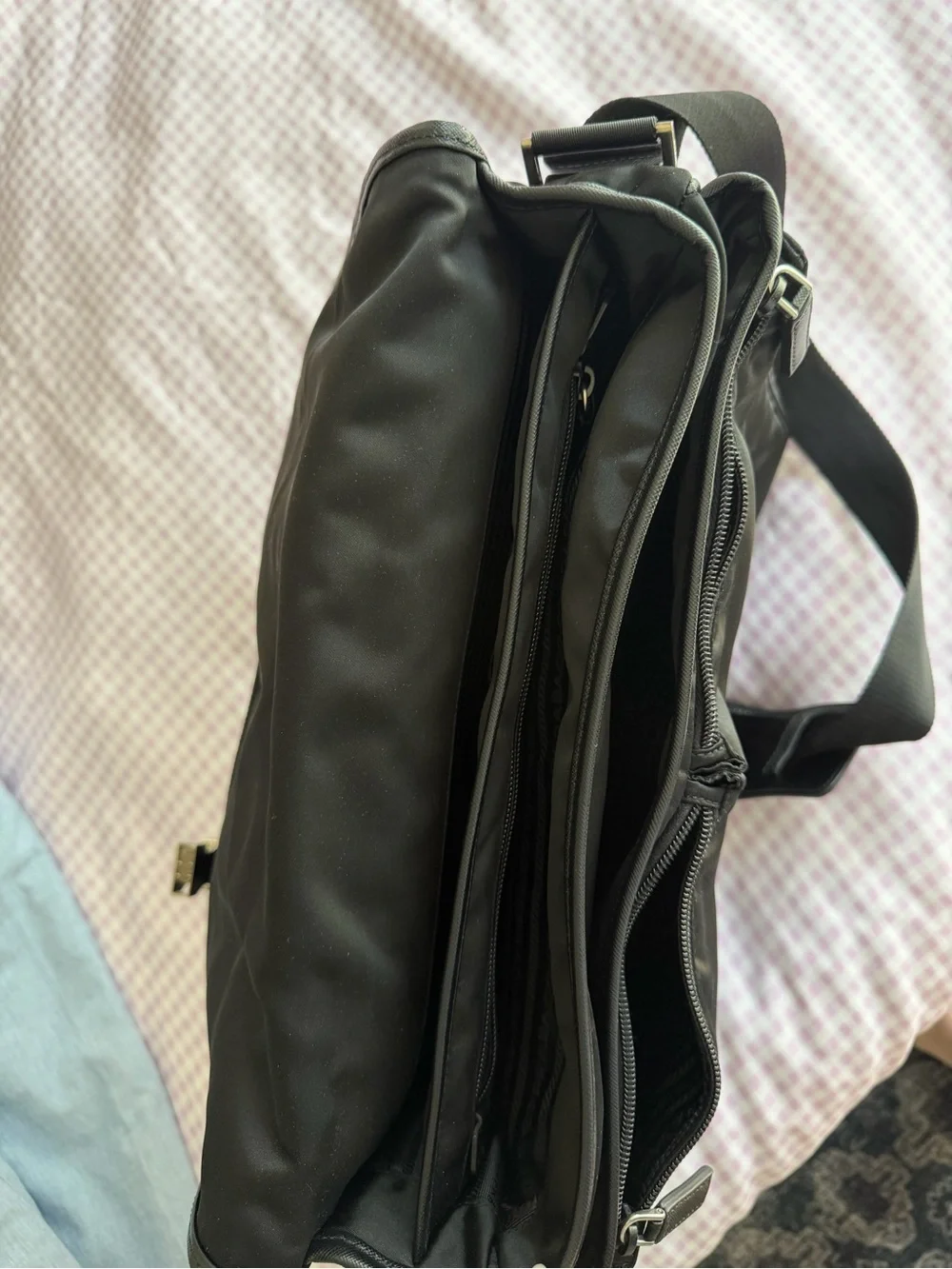 Prada nylon messenger