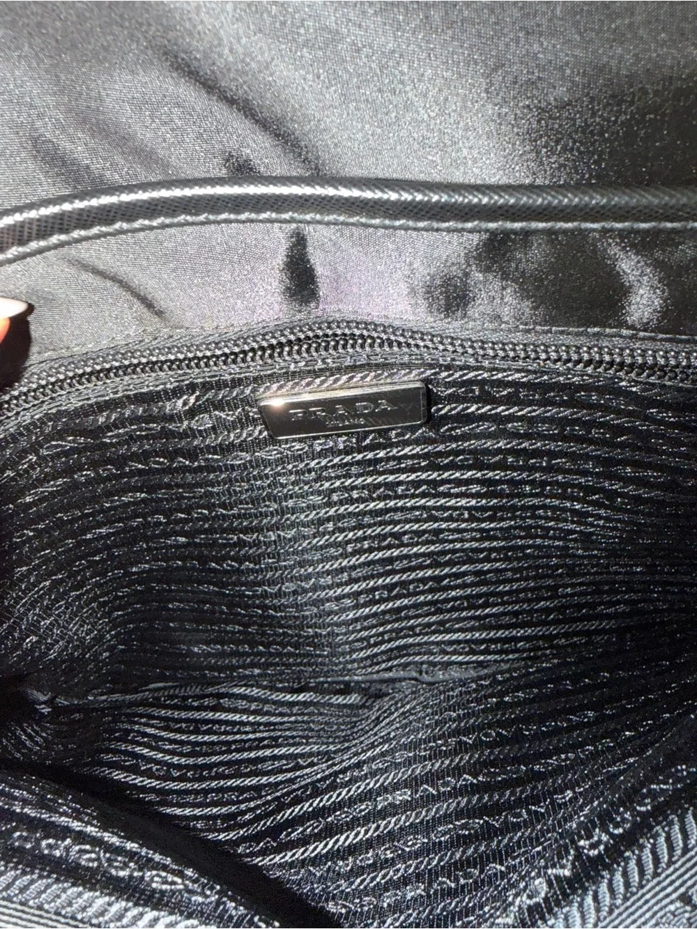 Prada nylon messenger