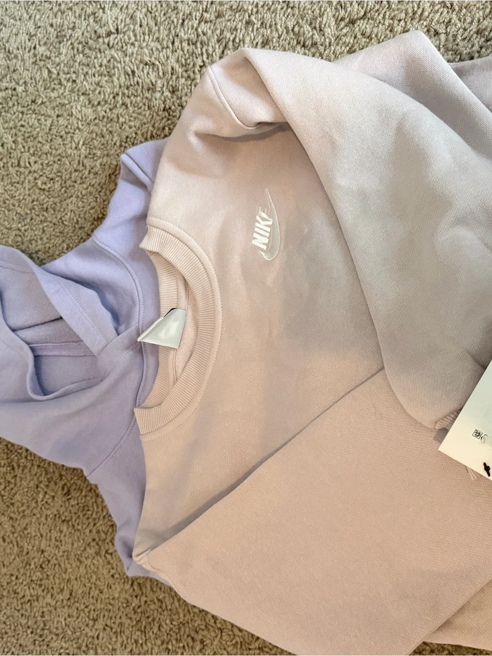 Nike size sweaters