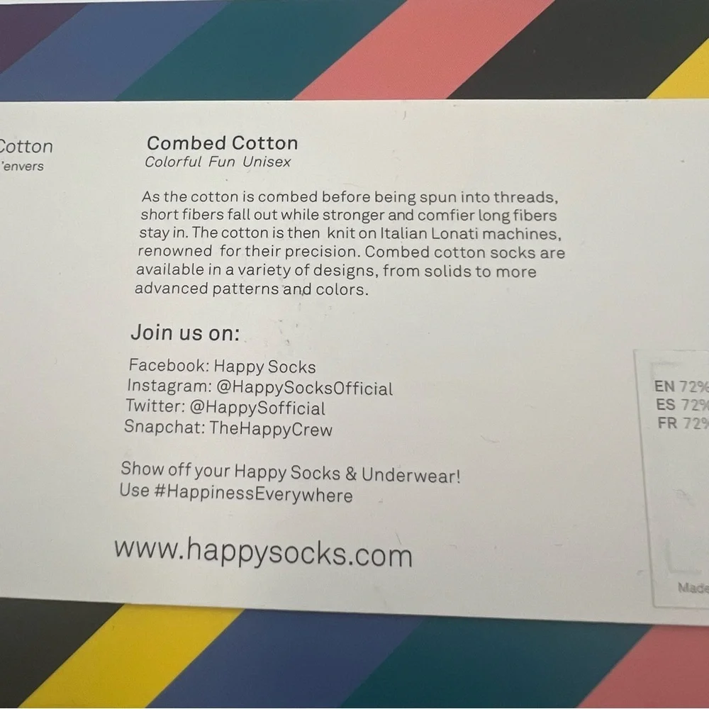 Happy Socks new box