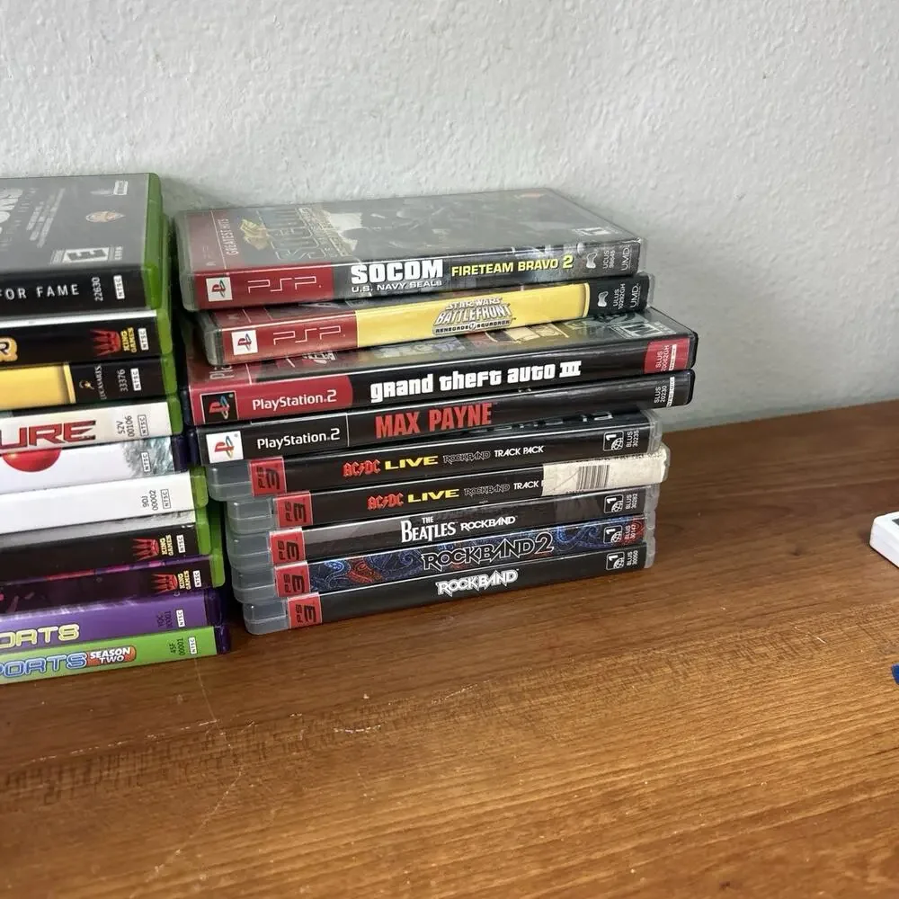 Lot of 23 Video Games Working GameCube PSP Xbox 3, PlayStation 2 & 3