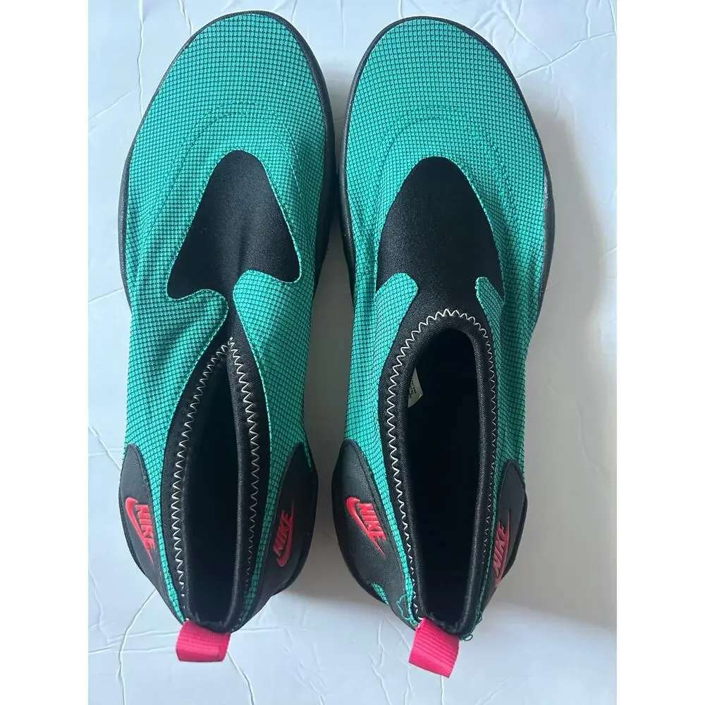 Nike Aqua Turf  FZ5627-301 Turbo Green Black Washed Coral Men's Size 10