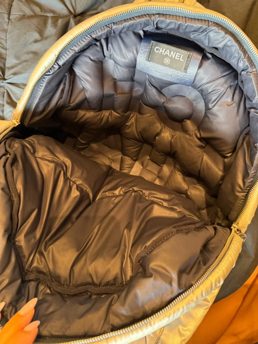 Chanel Nylon Doudoune Backpack
