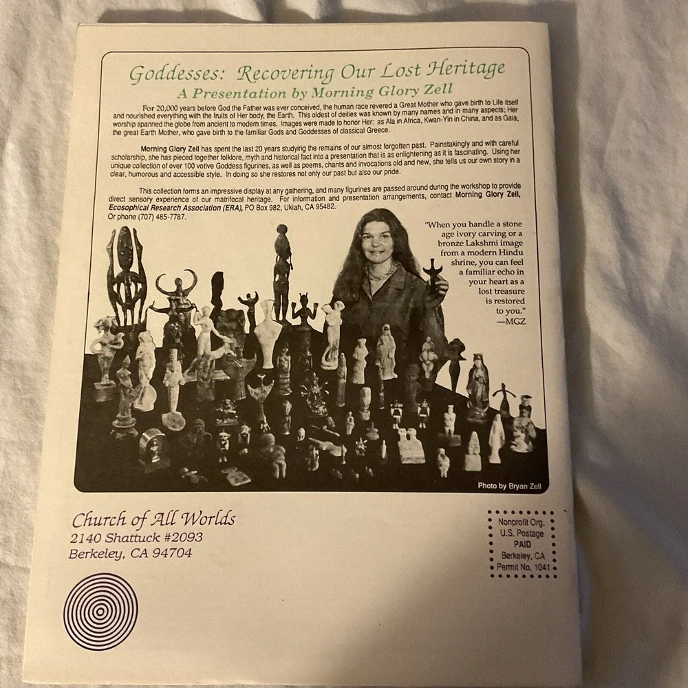 GREEN EGG MAGAZINE  Vol 21 #81 Beltane 1988 May