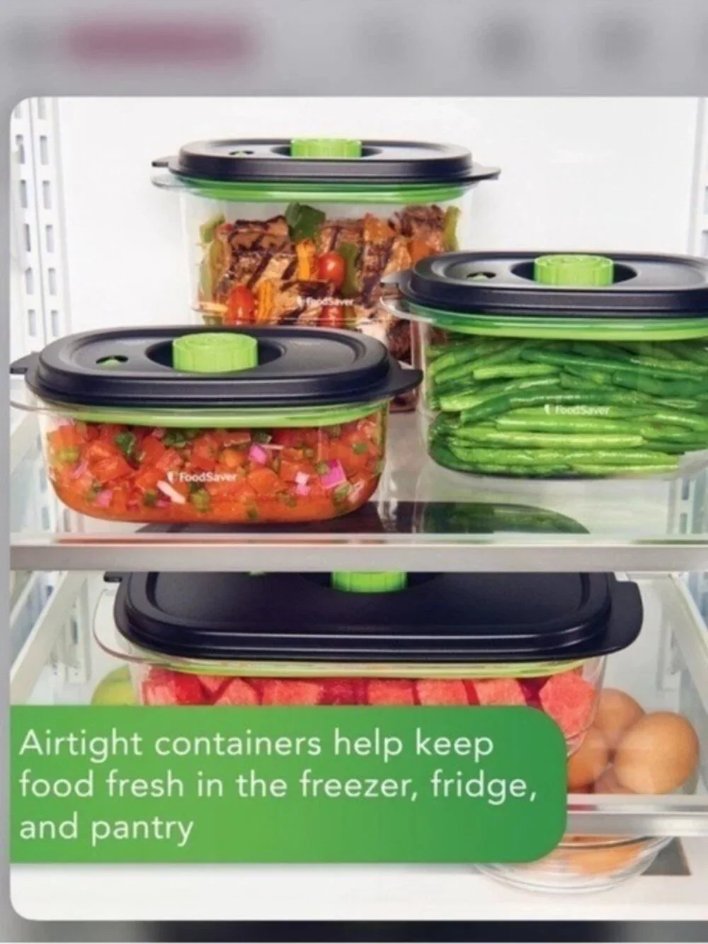 NEW FoodSaver Preserve & Marinate (1) 5 Cup Vacuum Container in Box