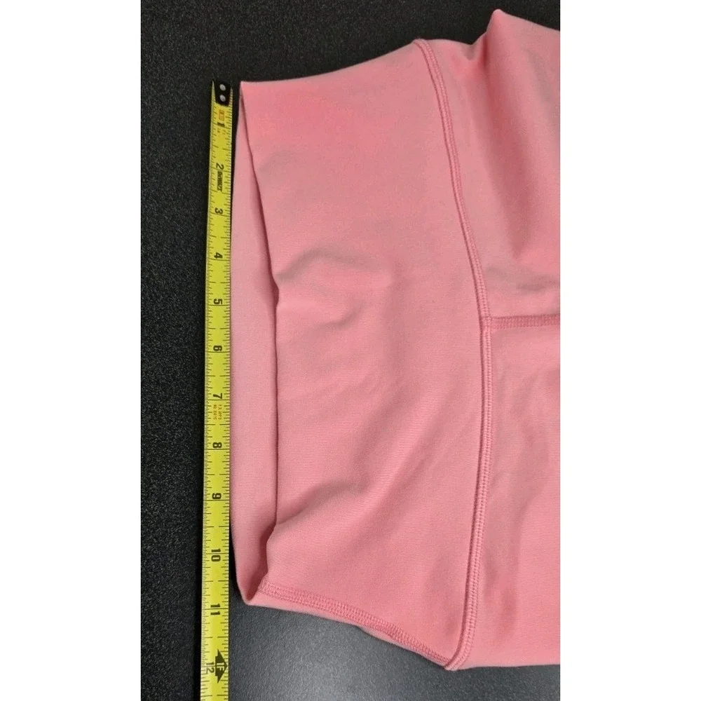Alo Yoga Women XS Pink Active High Waist Airbrush Workout Legging Pilates Barbie