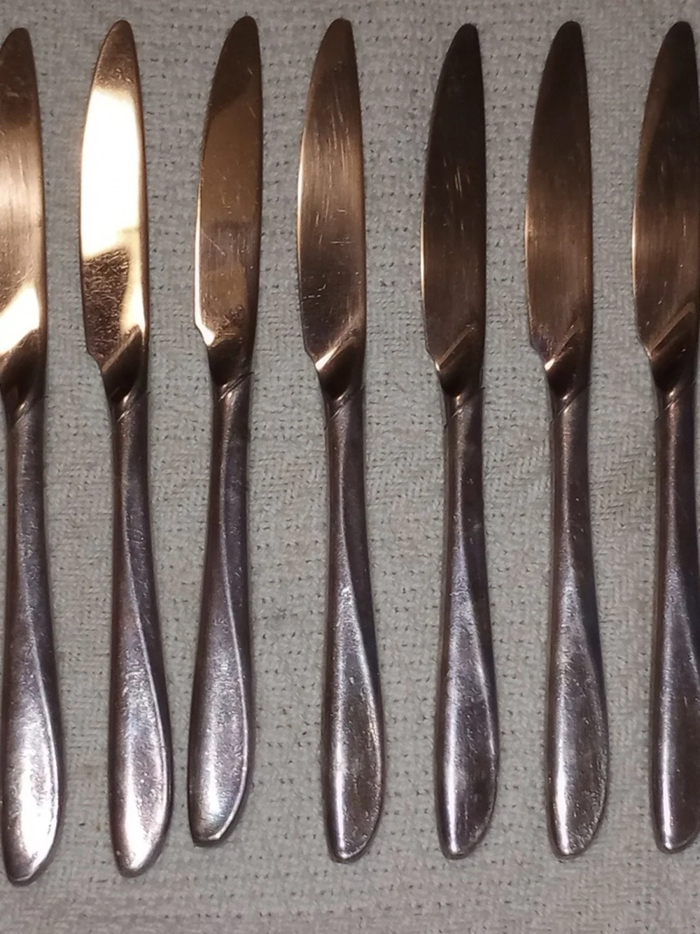 Holmes & Edwards Rhythmic Inlaid Deep Silver plate Flatware Set