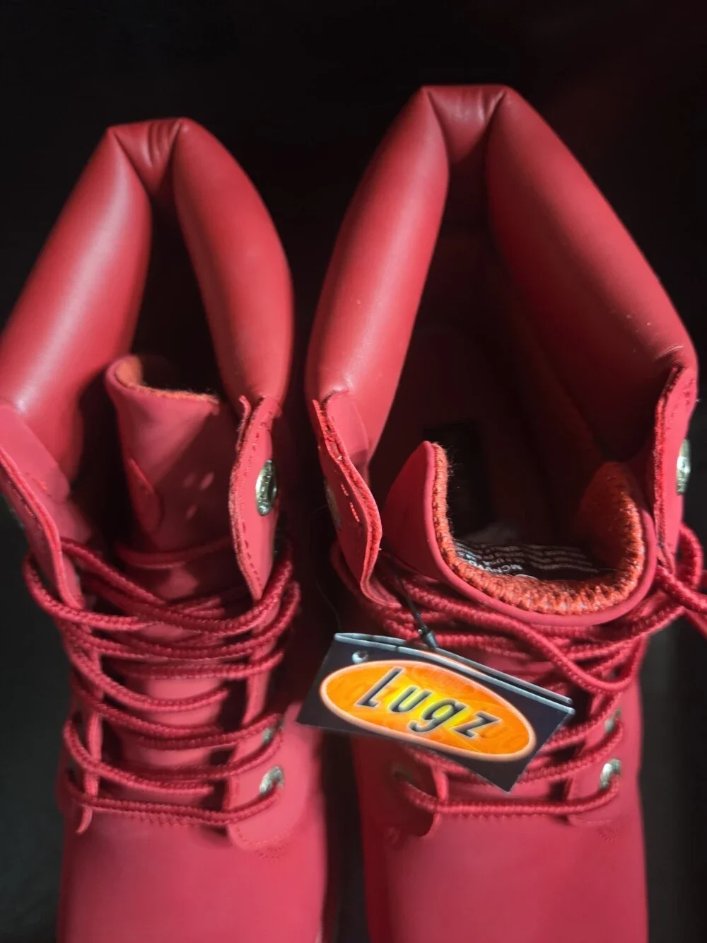 Lugz bold red