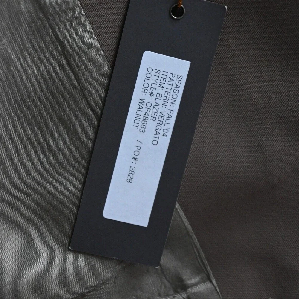 NEW Deadstock Axis Large L Walnut Brown‎ Old Money Y2K Blazer Sport Coat
