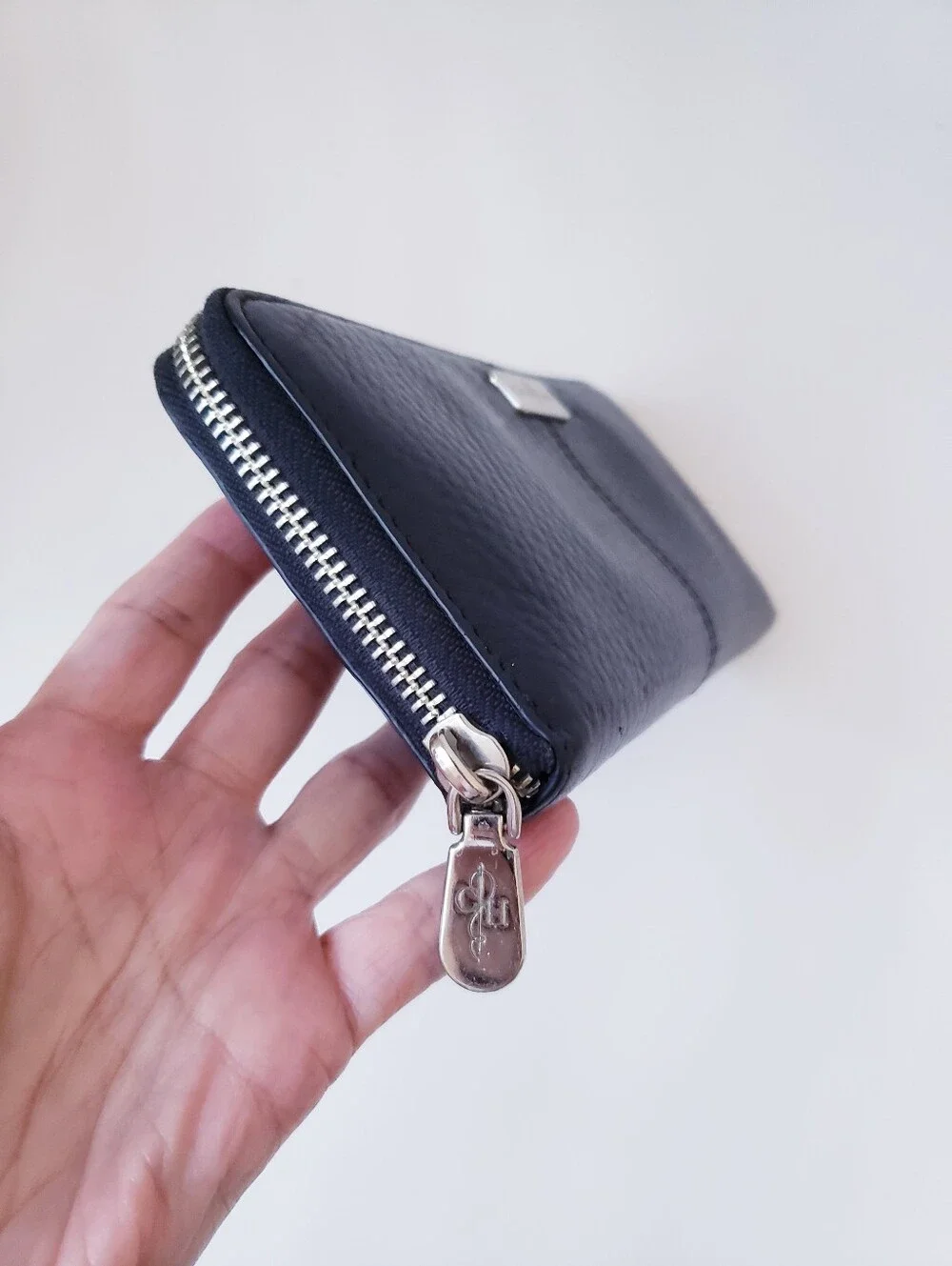 Vintage Cole Haan Black Pebble Leather Wallet