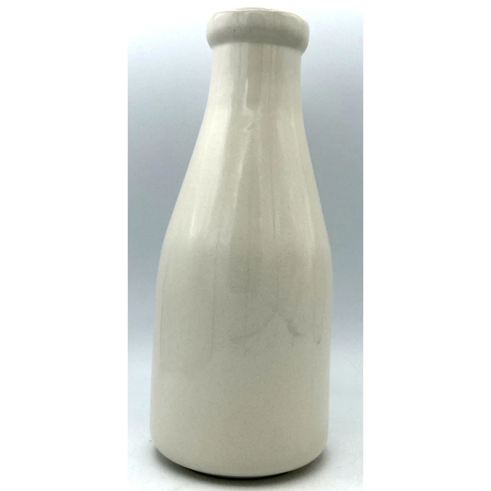Vtg Milk Bottle Jug Roseville‎ Ohio Stoneware Friendship Pottery?? USA Farmhouse