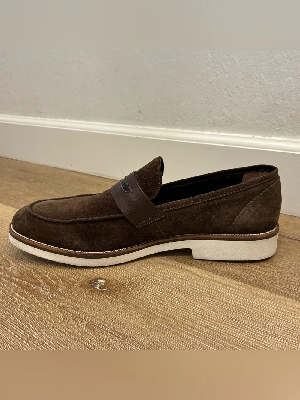 Kemal Tanca penny suede