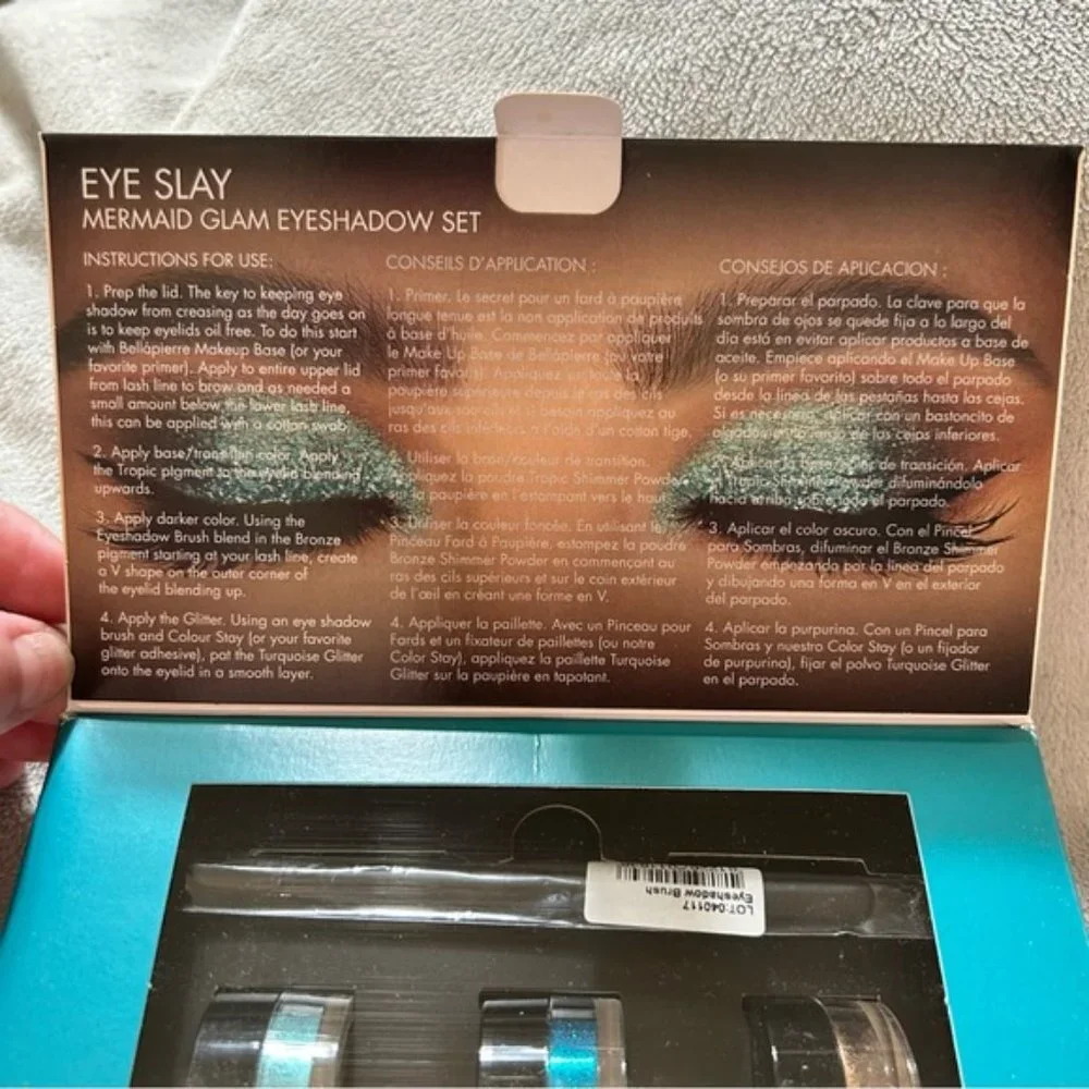 BellaPierre Cosmetics Eye Slay Kit - Mermaid Glam- NEW