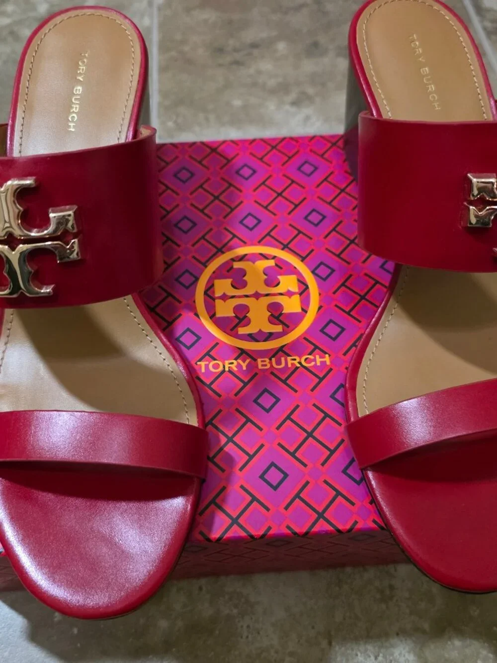 Tory Burch elegant wedge