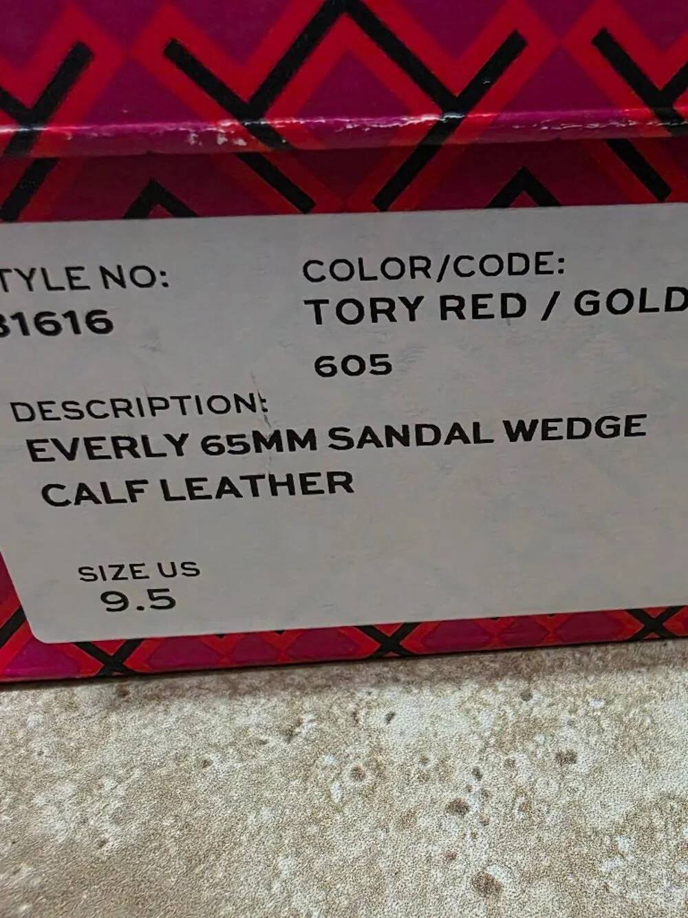 Tory Burch elegant wedge