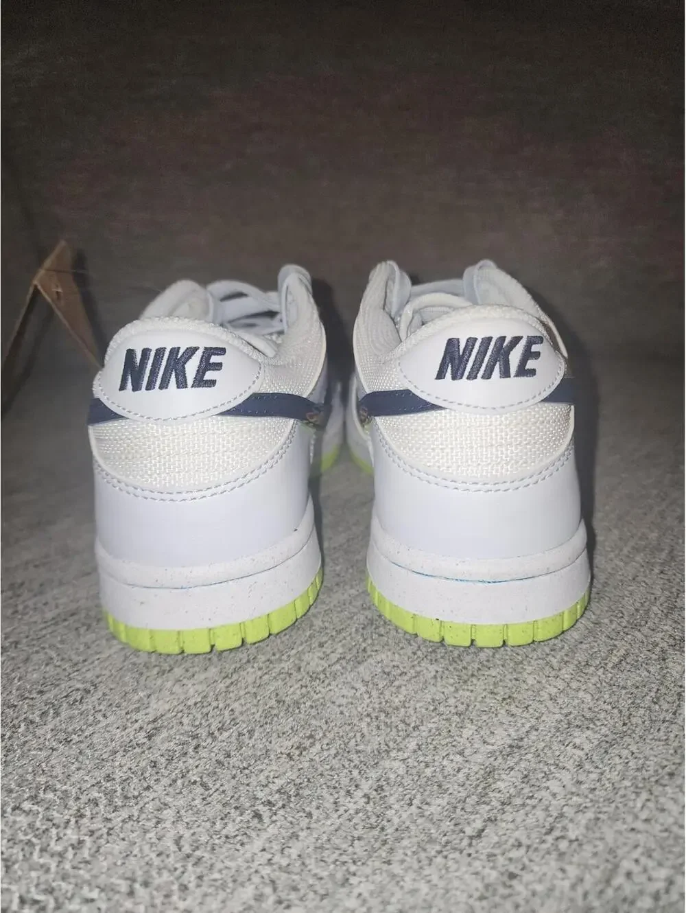 Nike Dunk Low 3D Swoosh Grey (GS) Size 5y