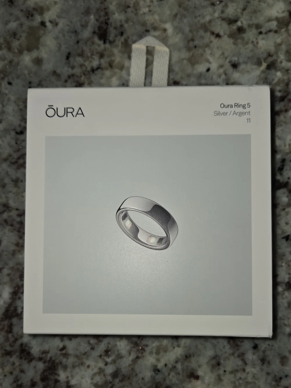 Oura ring silver