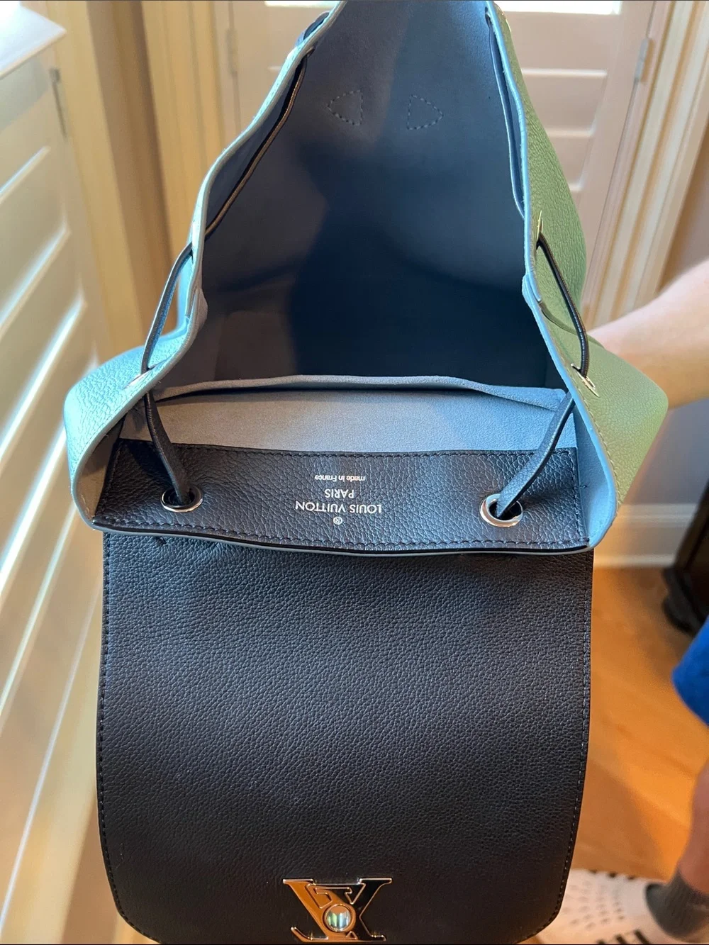 Louis Vuitton adjustable silver