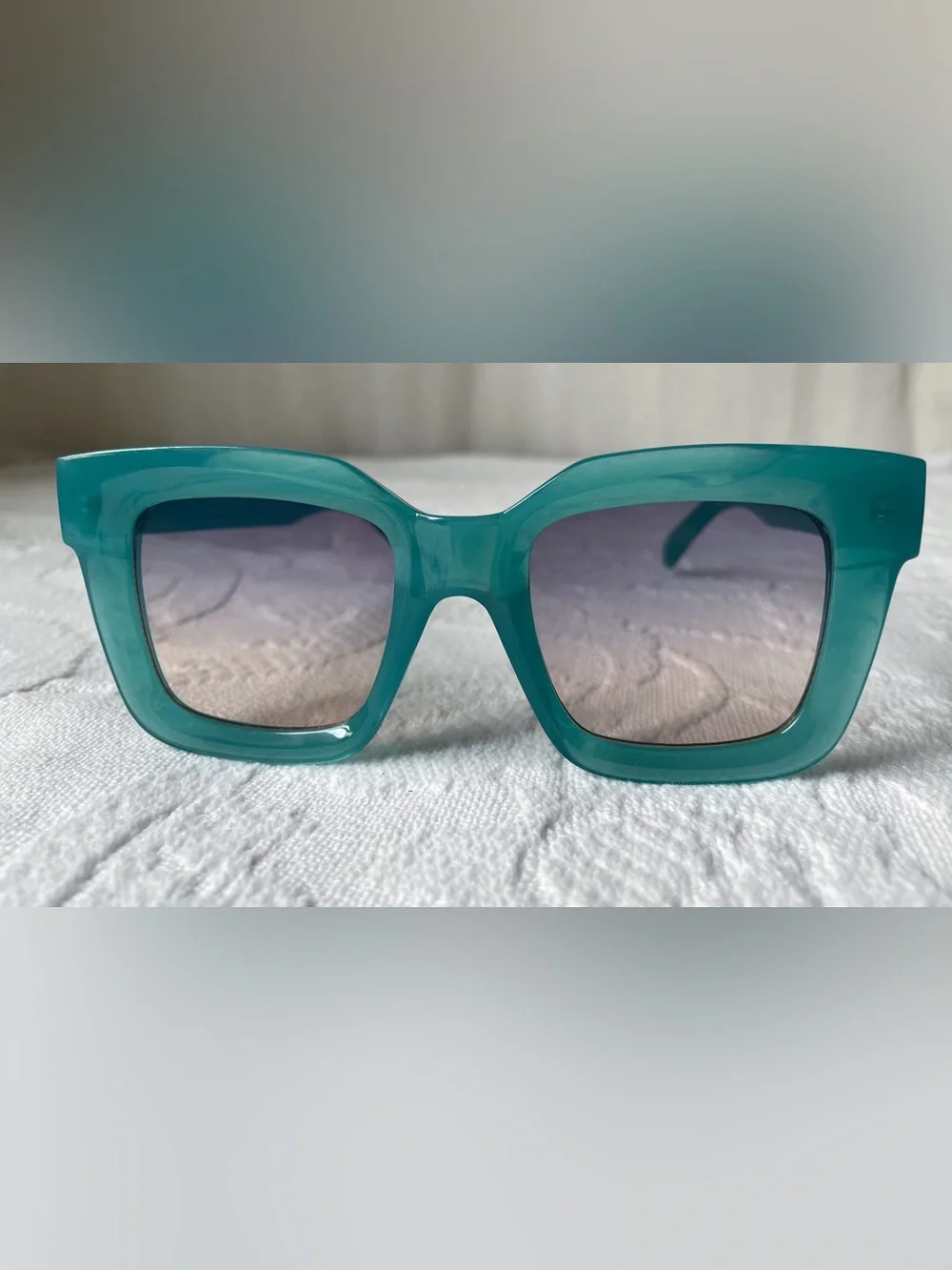 A.J. Morgan marked turquoise che