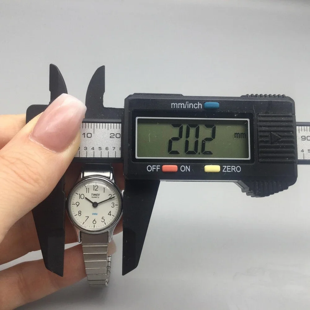 Timex Womens Watch 20mm Silver Tone Stainless Expansion Band New Battery