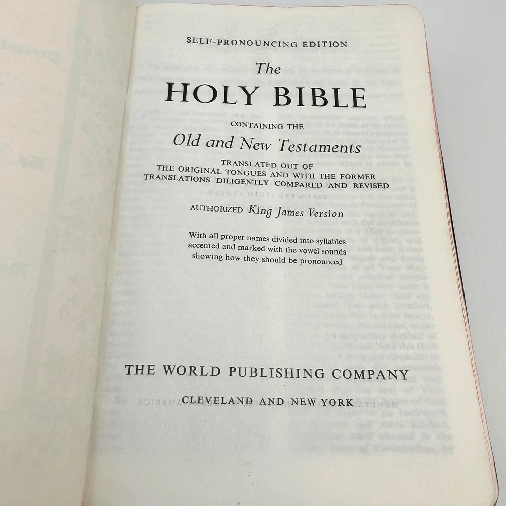 World Publishing vintage holy