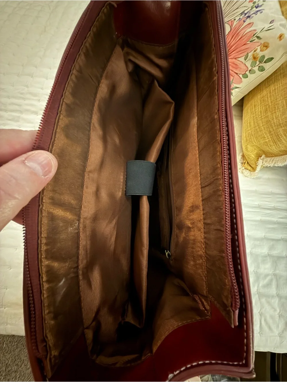 Eco-susi burgundy faux