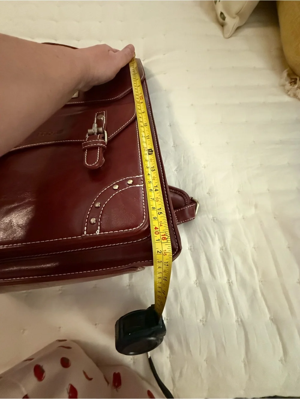 Eco-susi burgundy faux