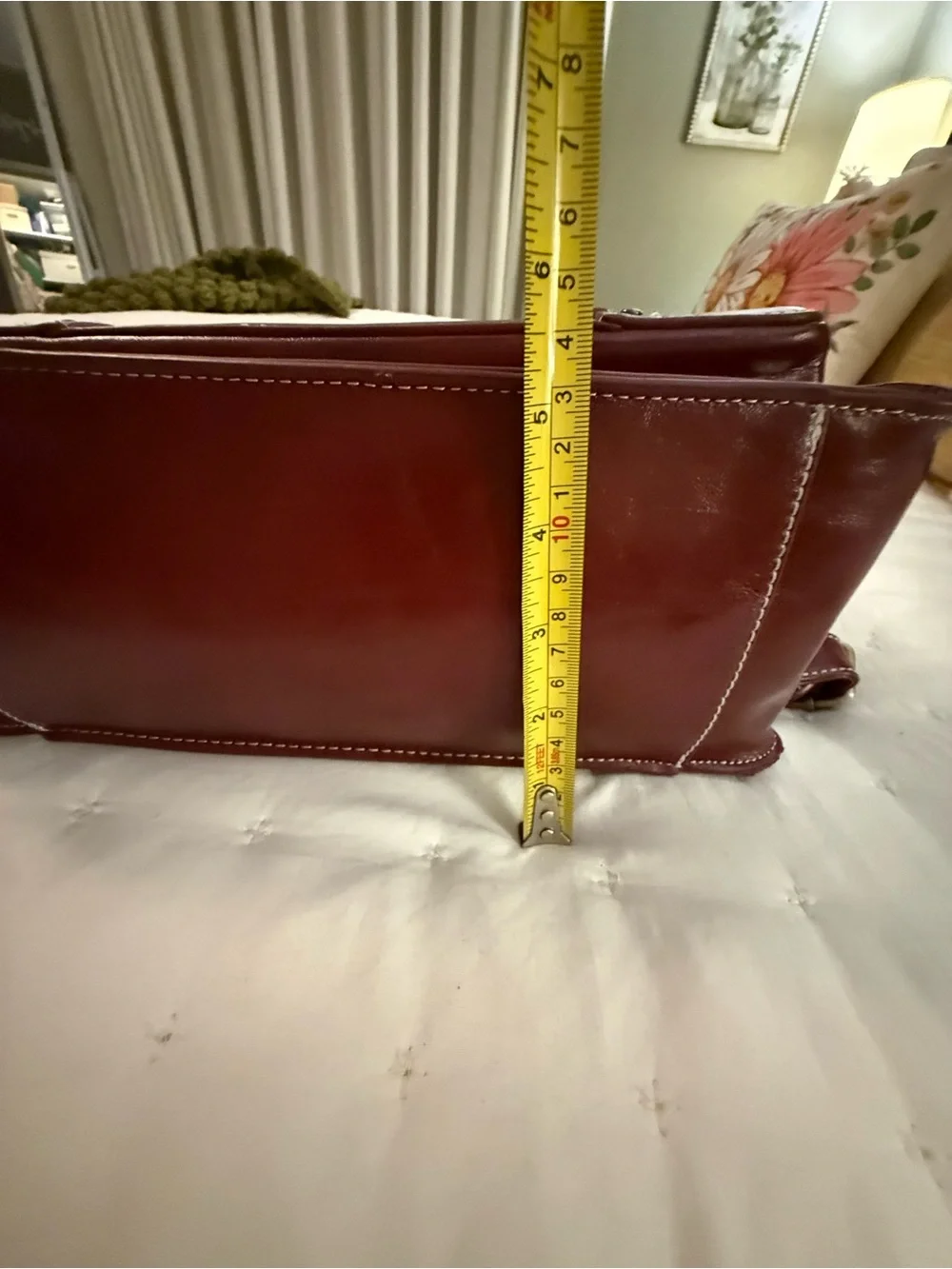 Eco-susi burgundy faux