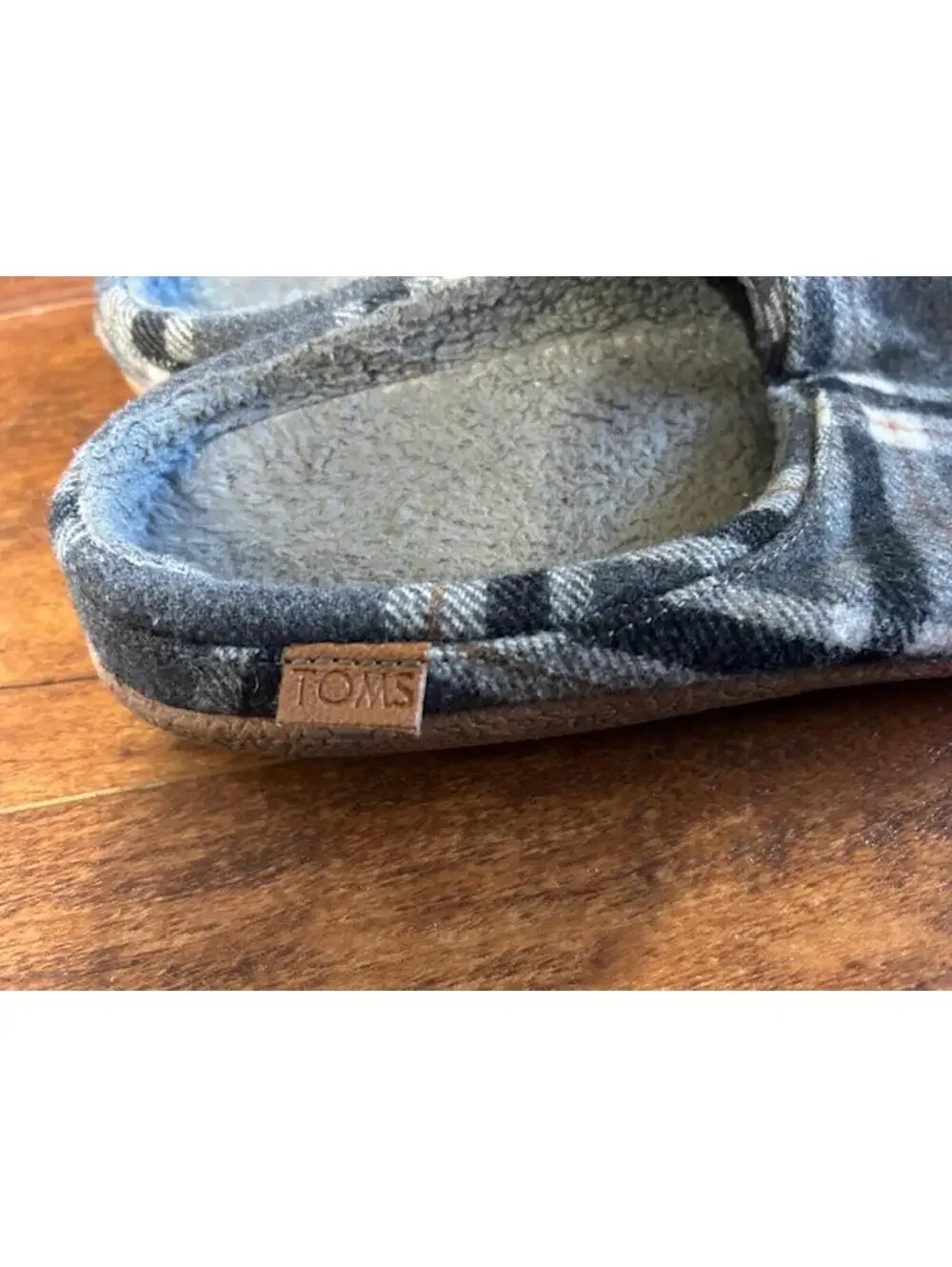 Toms indoor plaid