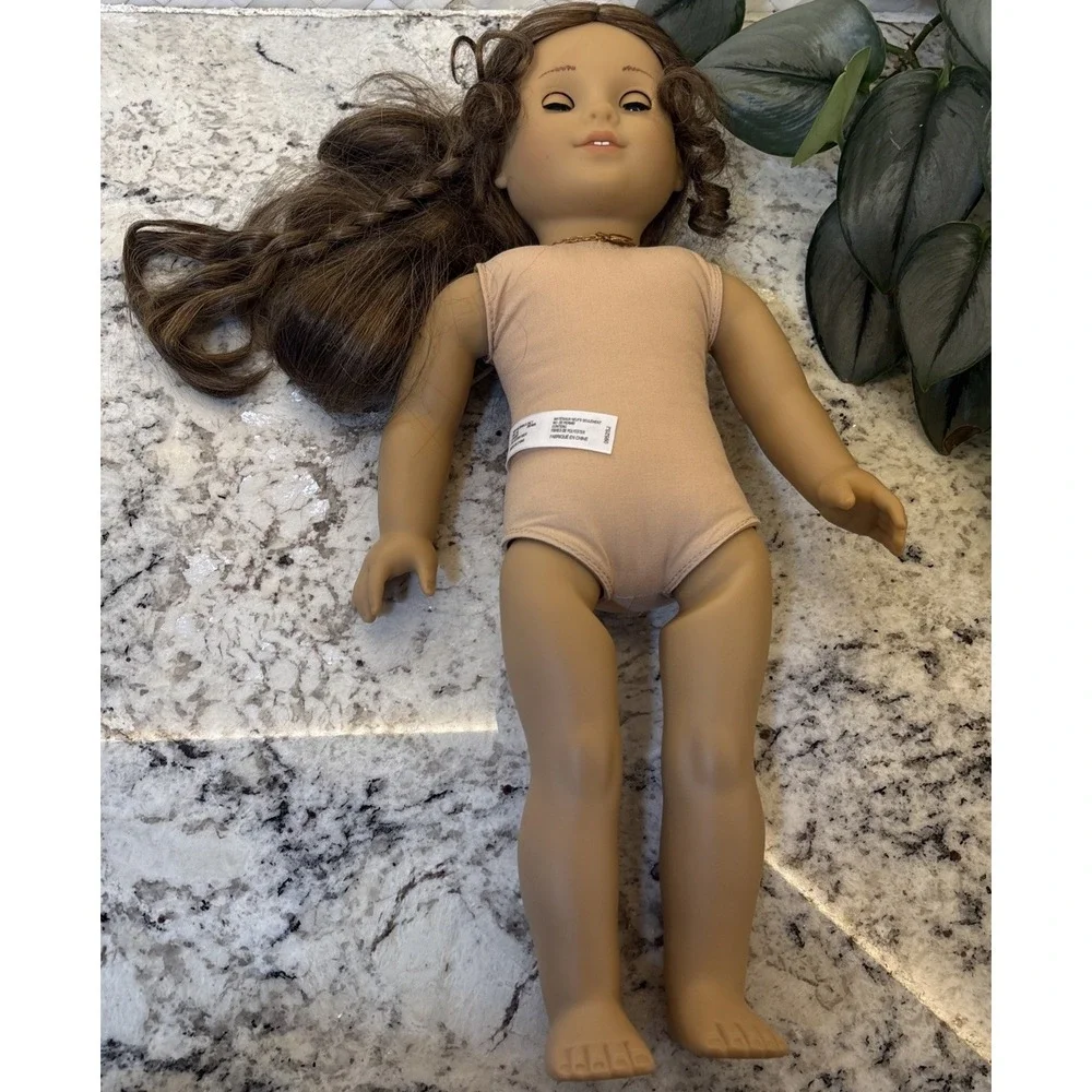 2011 American Girl Marie Grace Gardner Doll Retired Gold Colored Locket