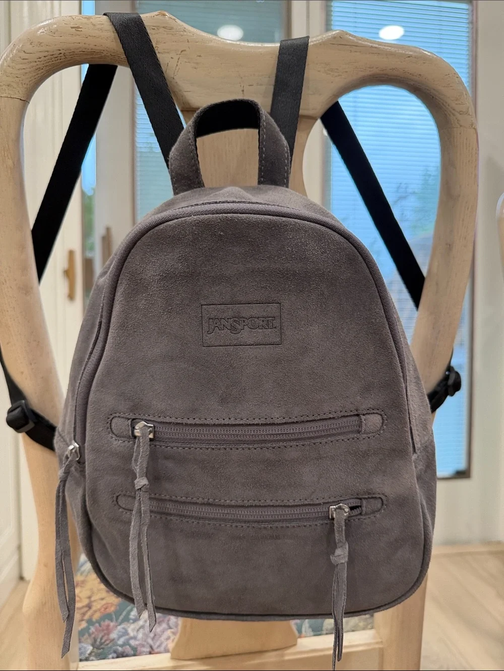 Jansport compact suede