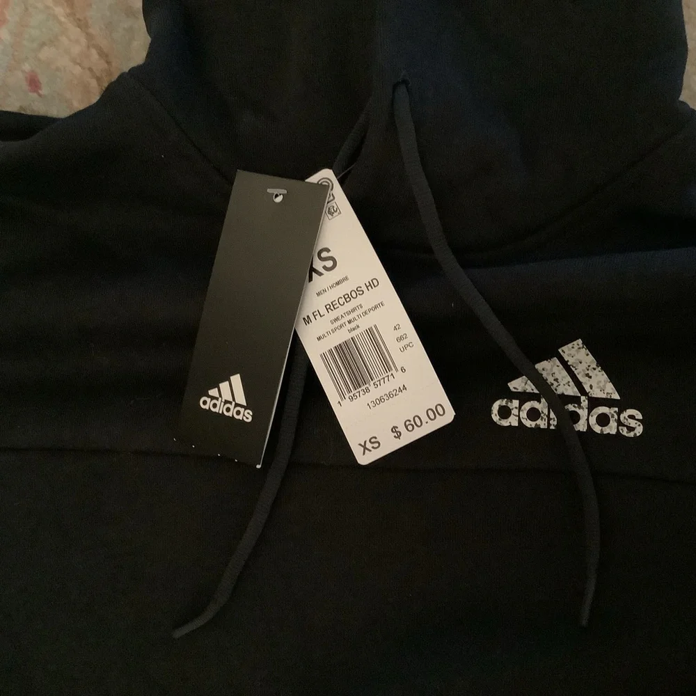 adidas cozy black