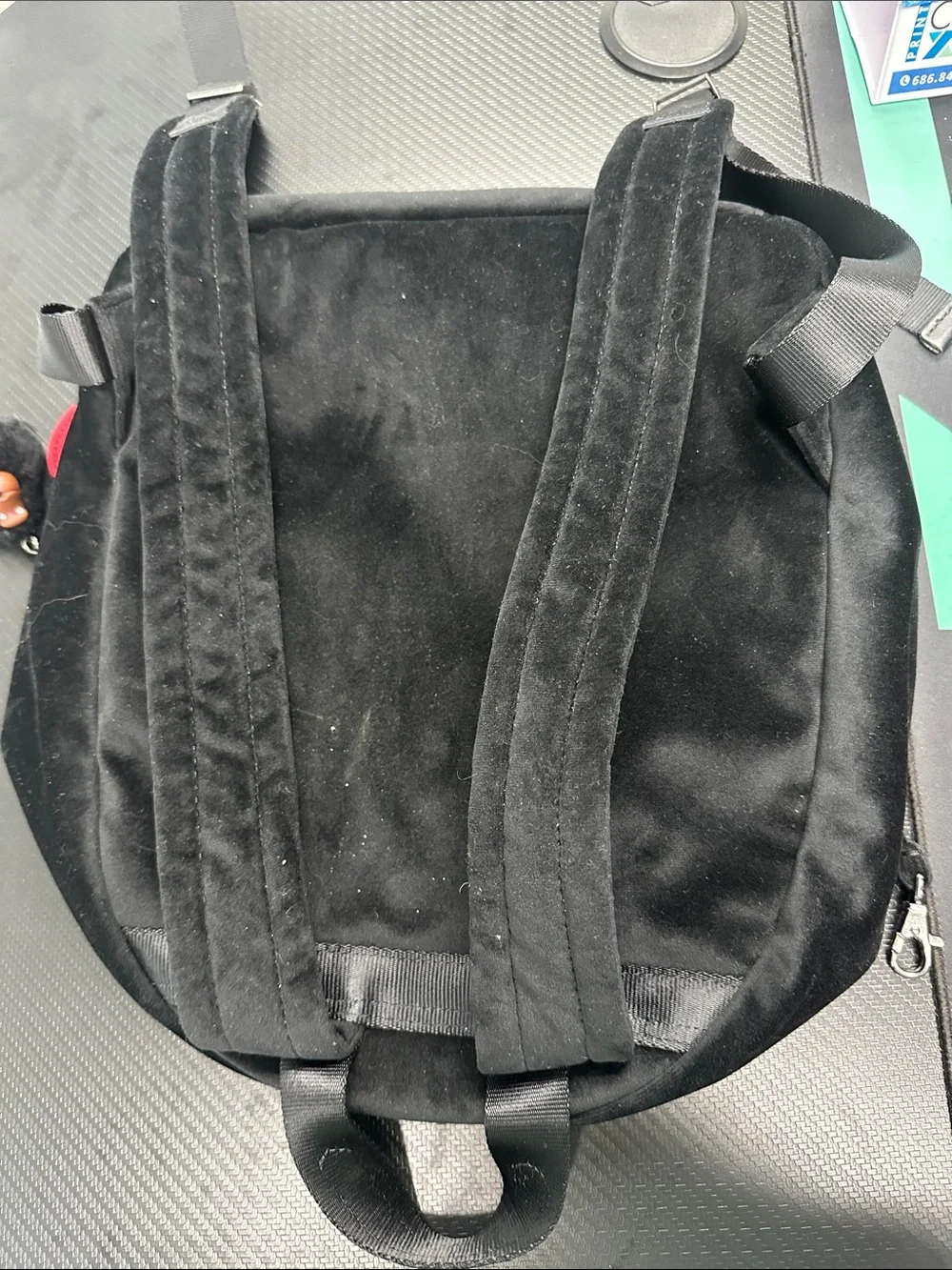 Kipling backpack velvet